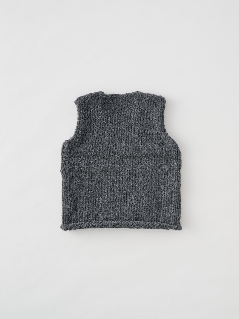 WOOL ALPACA HAND KNIT VEST[2024AW] ハンドニットベスト