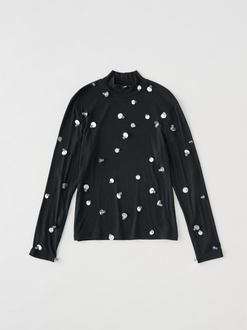 RIV NOBUHIKO（リブ ノブヒコ）NINA JERSEY TOP ビーズ