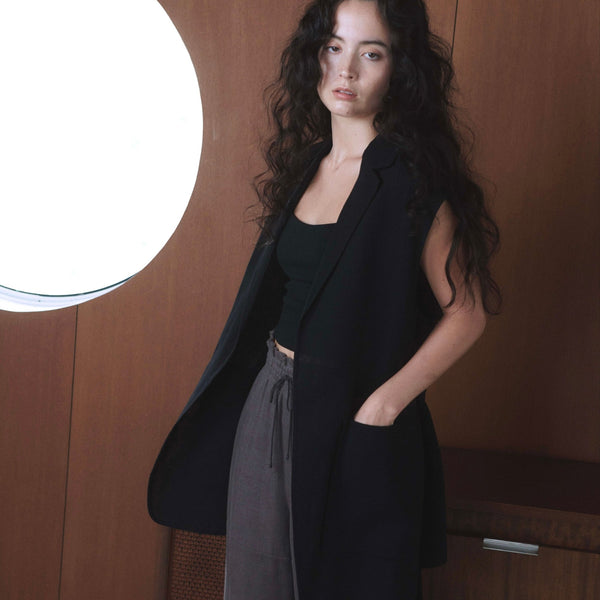WTAPS WAYウールベスト LOUNGE VEST WOOL WASHI PAPER WOOL REVER VEST [2023SS]/和紙×ウール ベスト – Numero