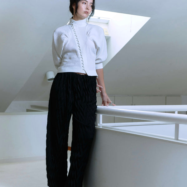 トップス teloplan Tomi China Blouse / Black 20240324_NumeroCloset_SHOT7_37