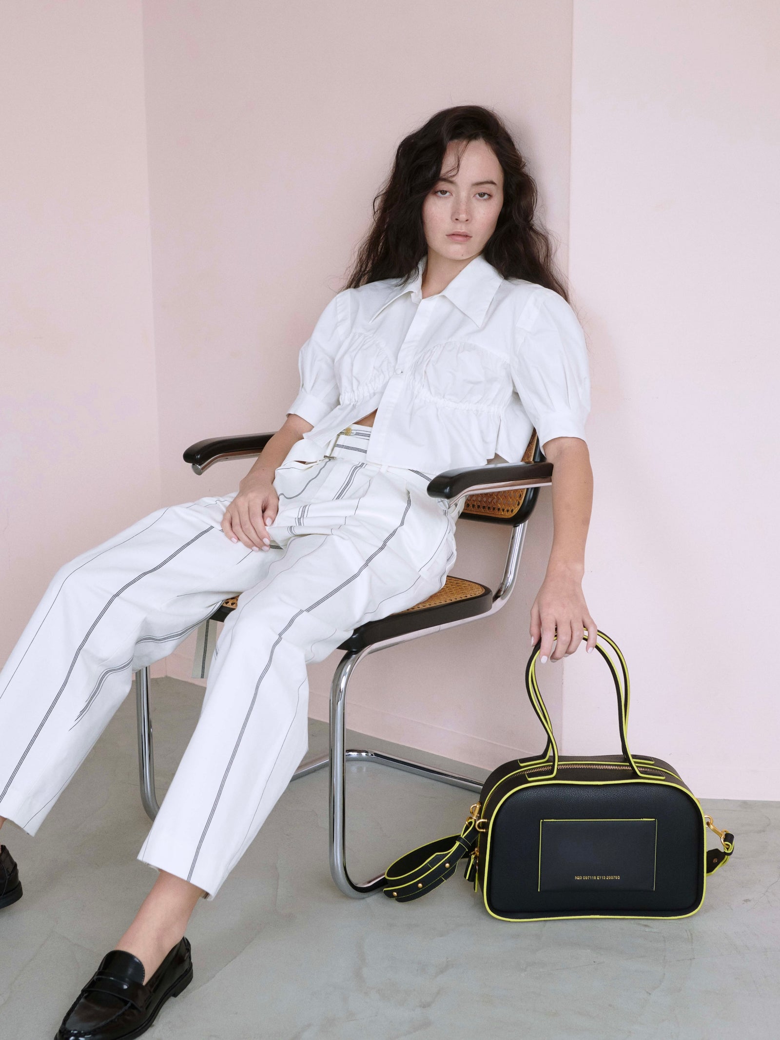 2024ss）TELOPLAN Porter Shirt ショート シャツ ホワイト 半袖