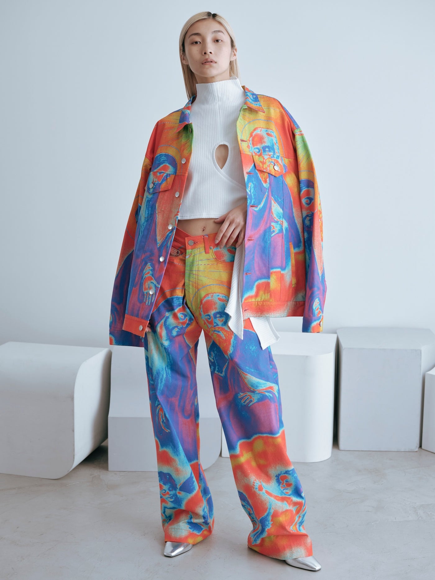 ANGEL DENIM JACKET／プリントデニムジャケット – Numero CLOSET