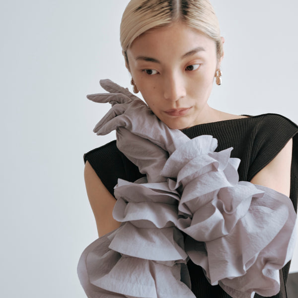 Etavirp Gloves 手袋 roa ENNOY everyone AH アイリン手袋(黒×ブルー) Irene gloves (Black＆Blue