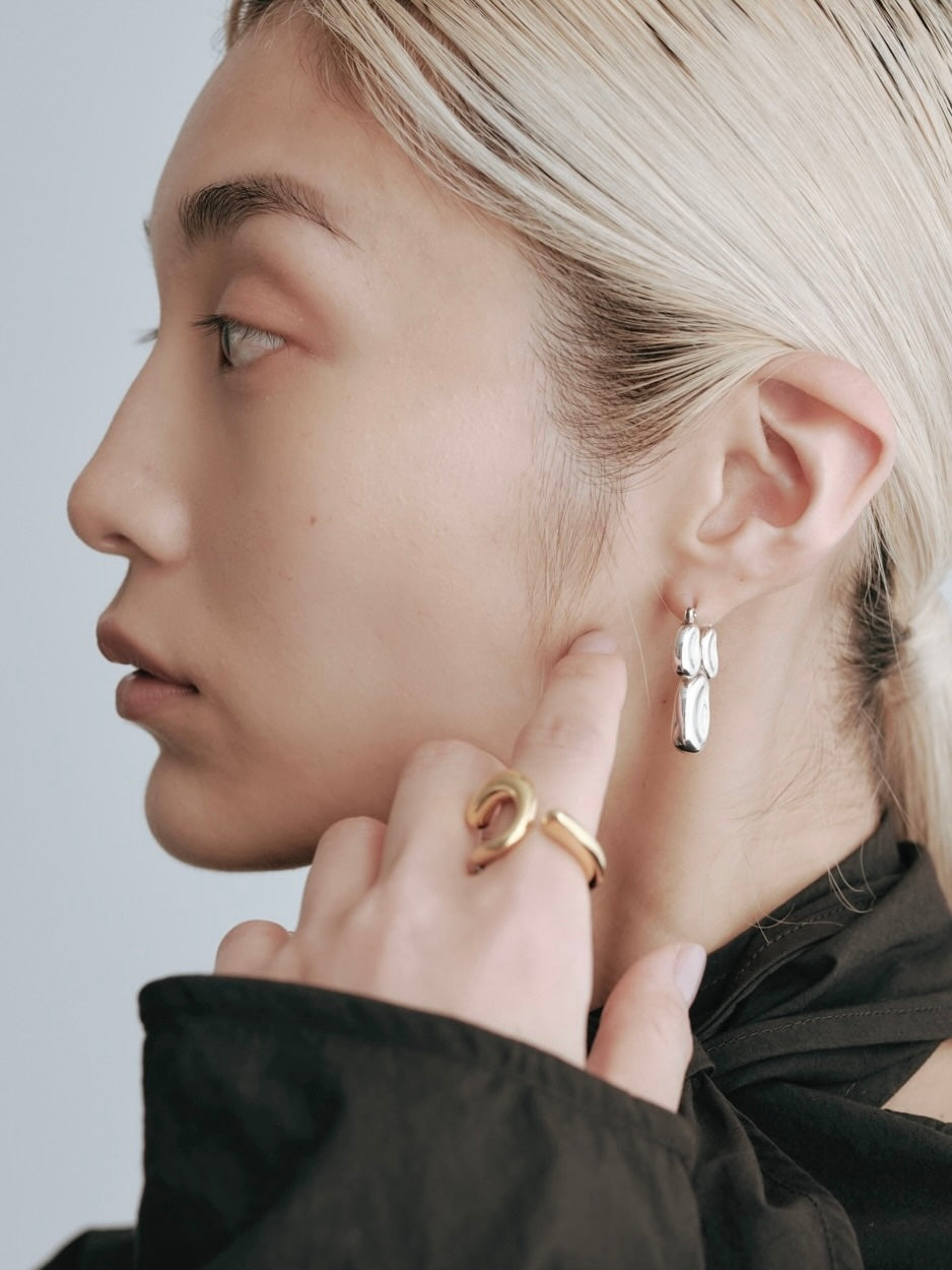 Distorted Rings Distortion Ring Silver / Gold リング – Numero CLOSET
