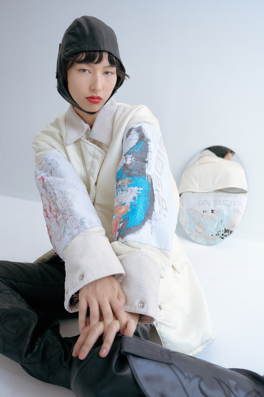 ヌメロ21リーフ刺繍ジャケット0103 TOP – Numero CLOSET