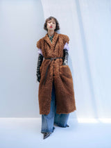 Recycled Fur Vest リサイクルエコファーベスト
