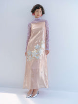 Star Embroidered Dress  星刺繍 キャミソールロングドレス