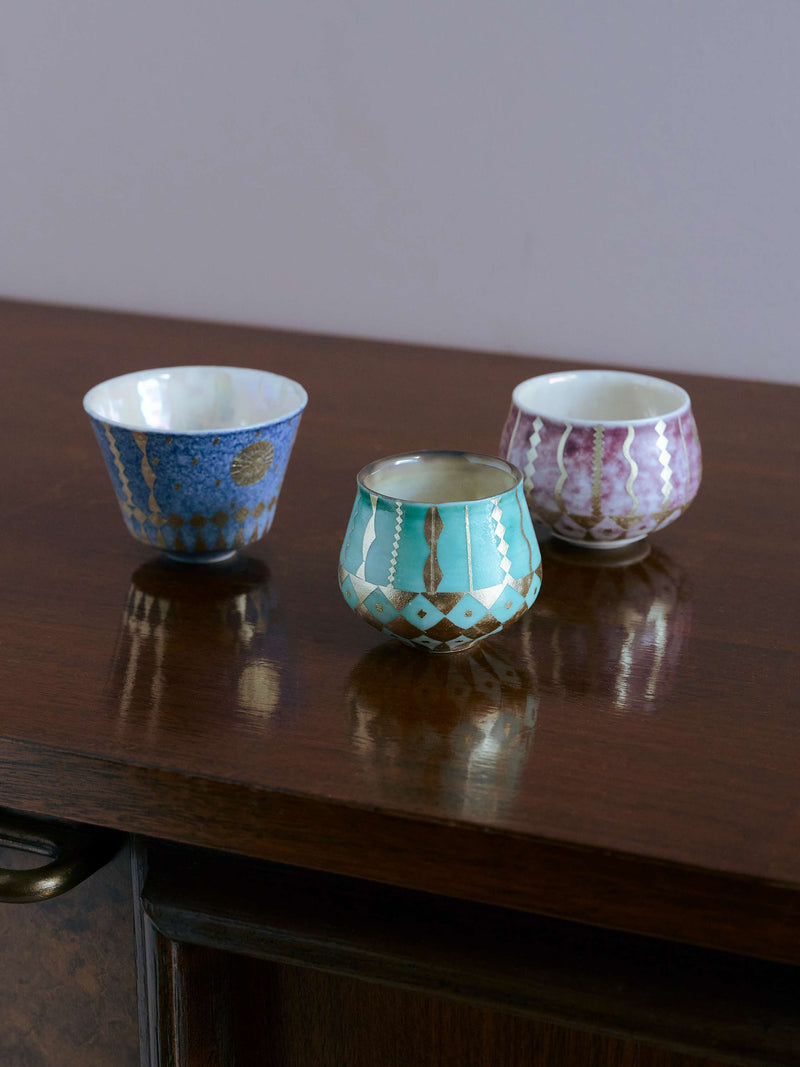 高橋朋子 《蒼光彩盃　Moon Pavilion》（T8）