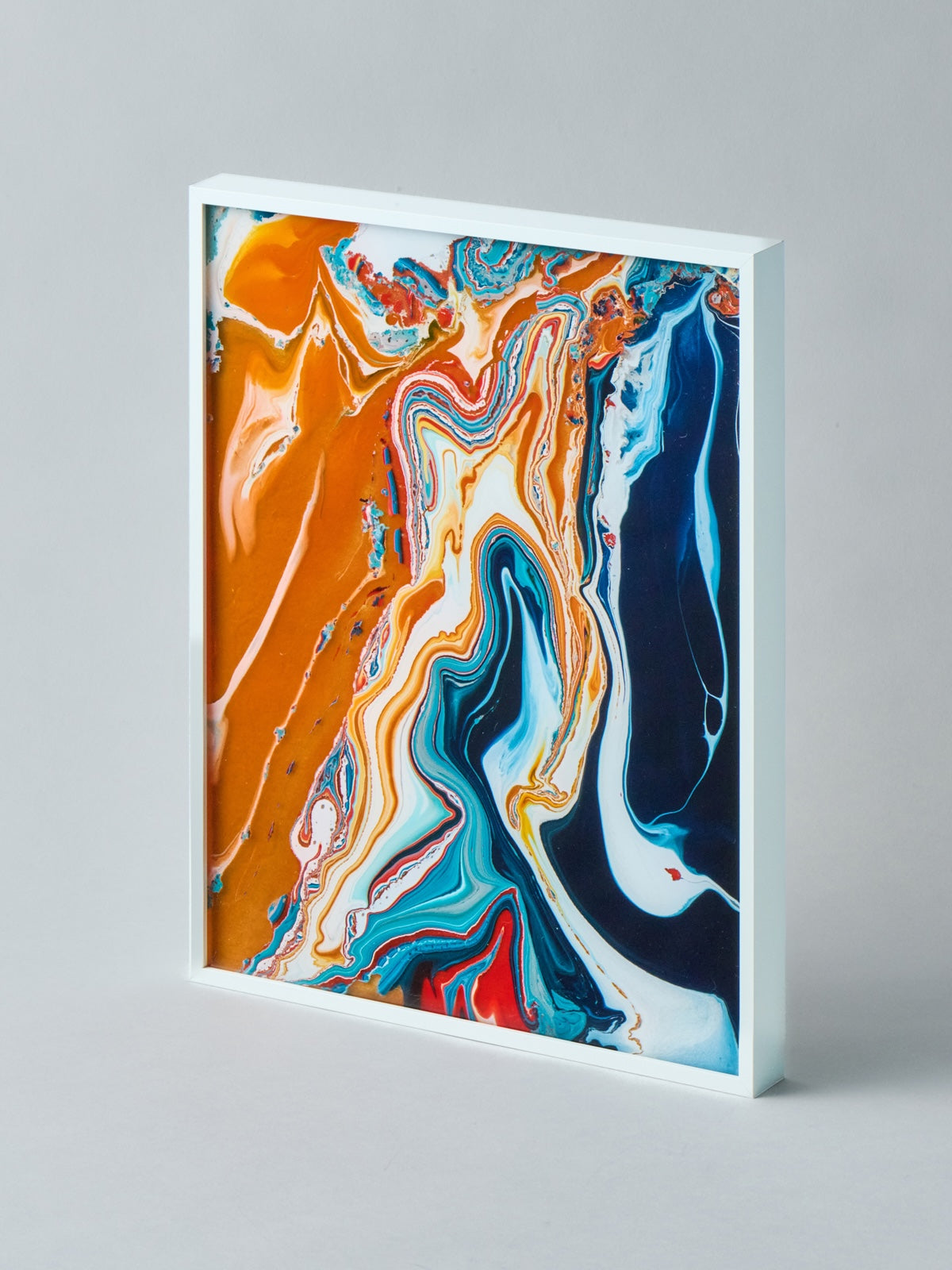 水彩画『ジャッカロープ』　原画　額なし販売 Midori Arai 《溶海 Youkai》墨流しアート（額装付き） – Numero