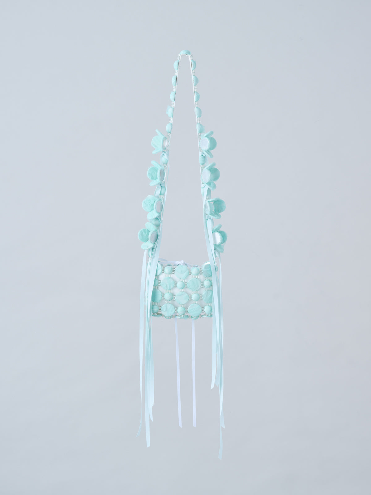 RIV NOBUHIKO（リブ ノブヒコ）RAMM FLOWER SHOULDER BAG ビーズ