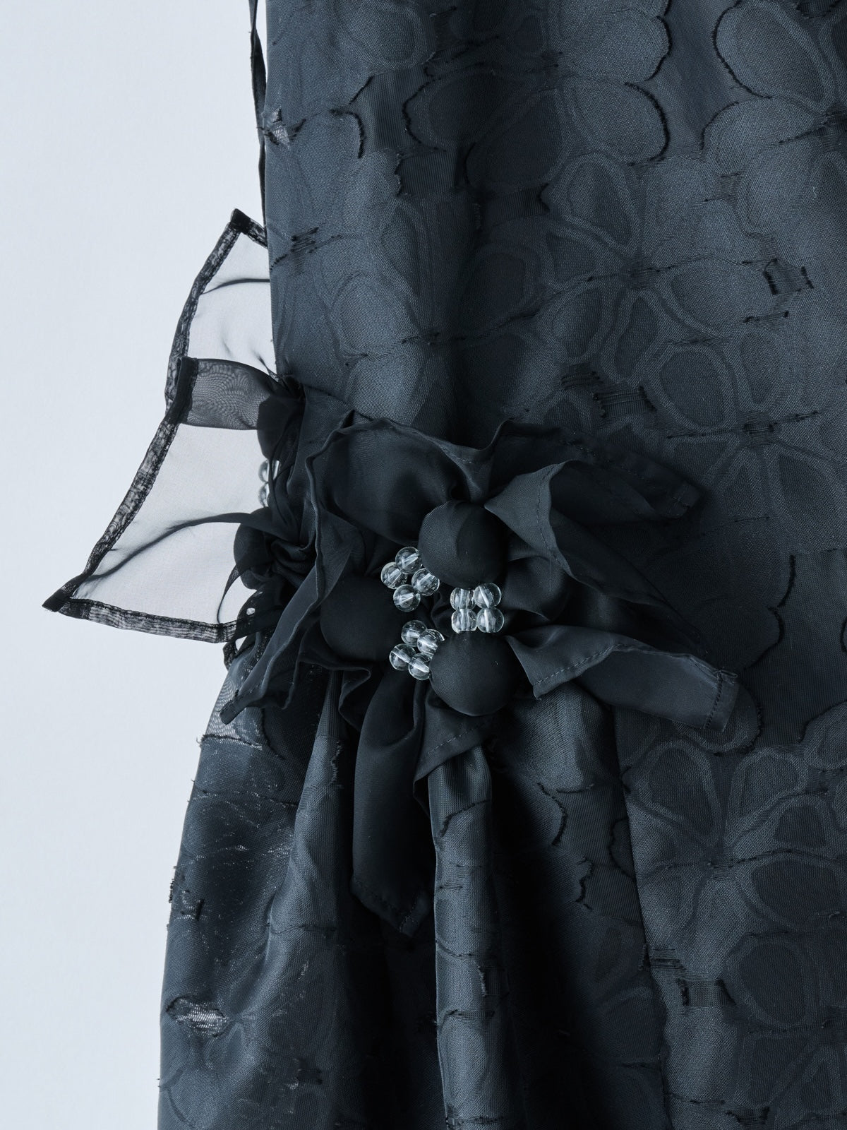 RIV NOBUHIKO（リブ ノブヒコ）SHANE SKIRT ビーズ刺繍ロングスカート