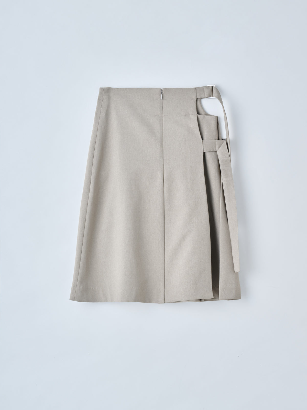 TELOPLAN Obrecht Skirt 最終値下げ TĔLOPLAN（テーロプラン）Obrecht Skirt プリーツラップスカート
