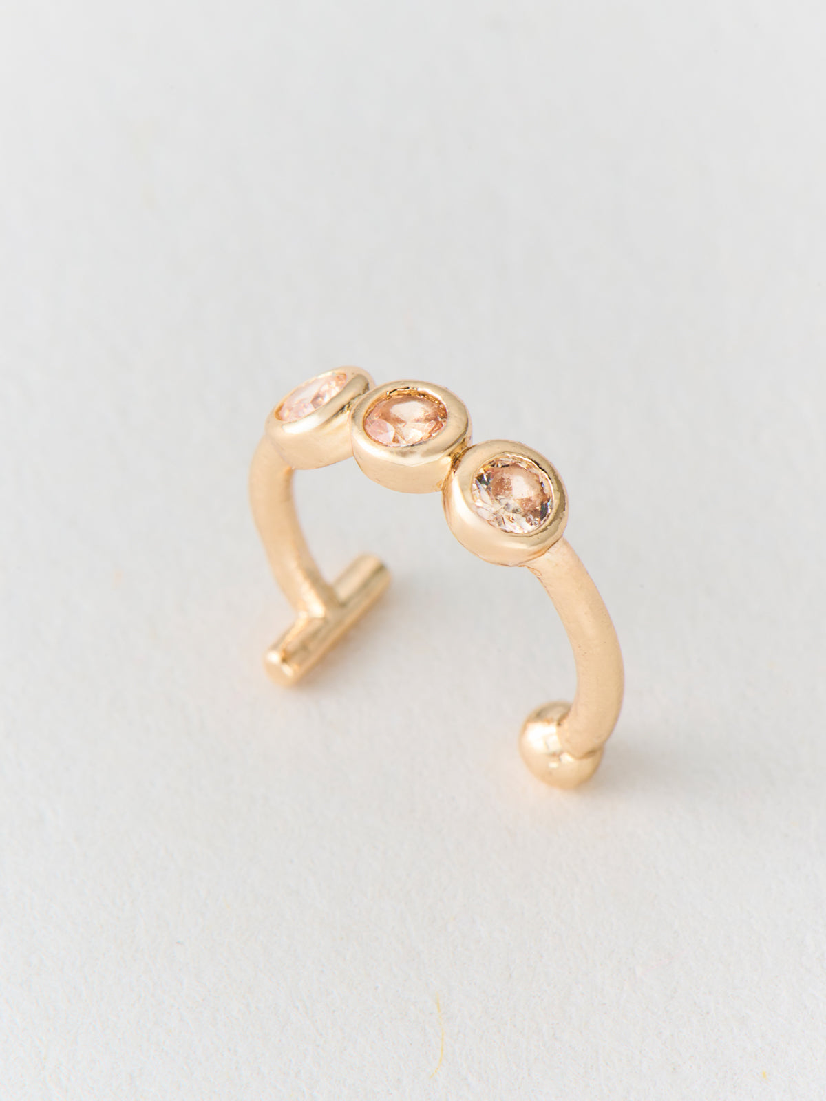 BALANCE リップカフ GOLD BALANCE（バランス） Stone Rip cuff ラインストーン リップカフ