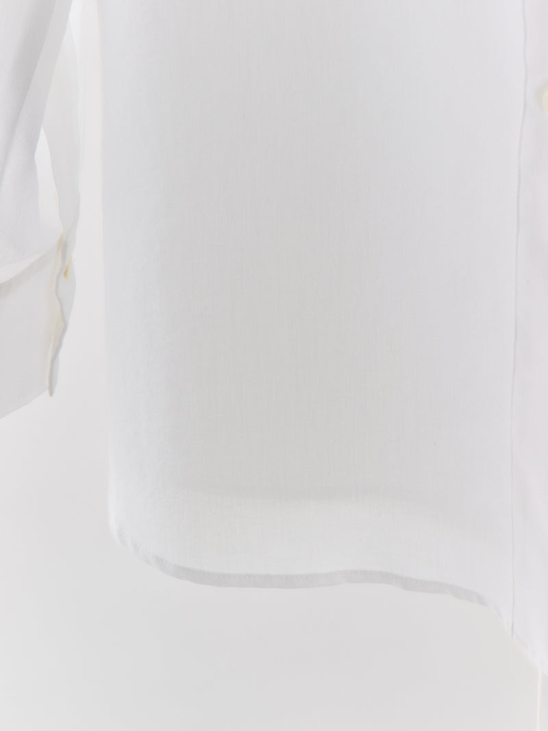 MICHE SHIRT 刺繍ホワイトシャツ