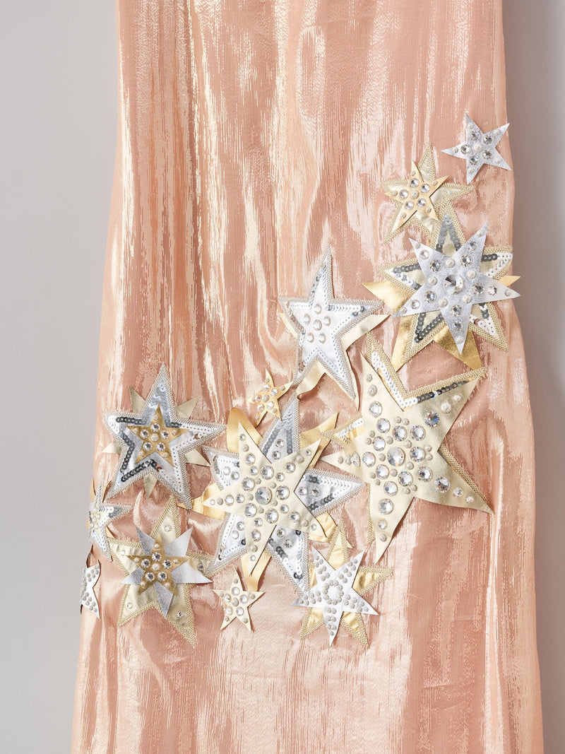 Star Embroidered Dress  星刺繍 キャミソールロングドレス