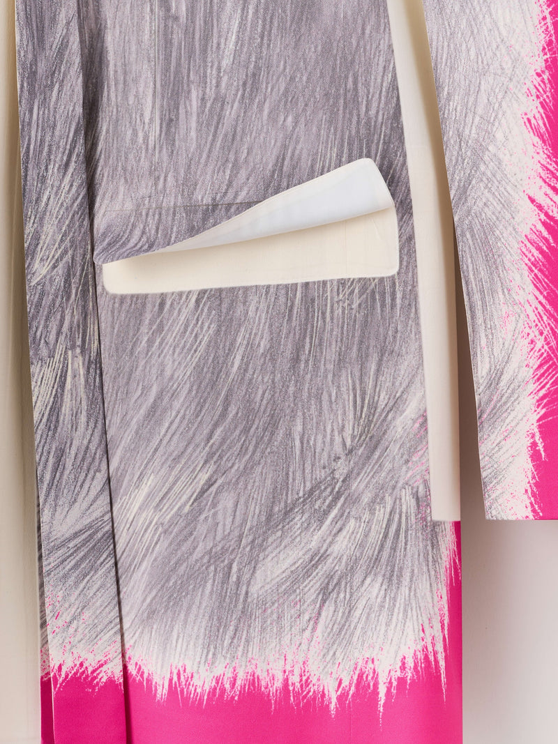 Garment Printed Flat Jacket　製品プリント フラットパターンジャケット