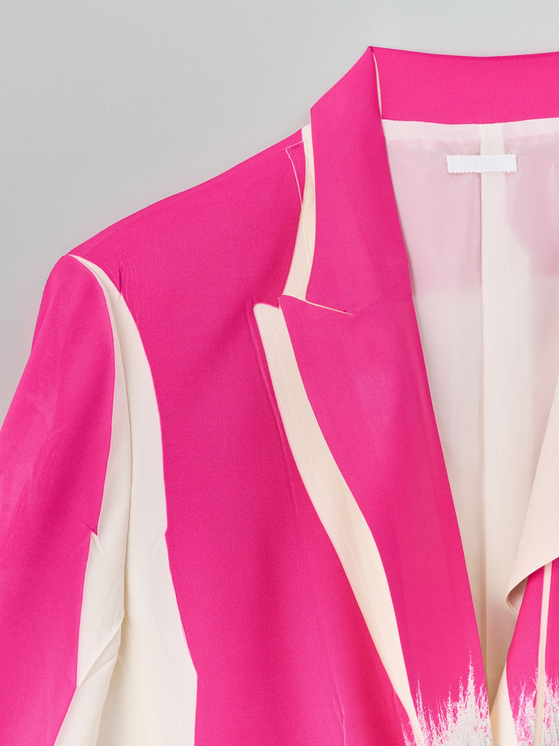 Garment Printed Flat Jacket　製品プリント フラットパターンジャケット