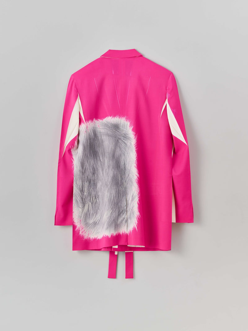 Garment Printed Flat Jacket　製品プリント フラットパターンジャケット