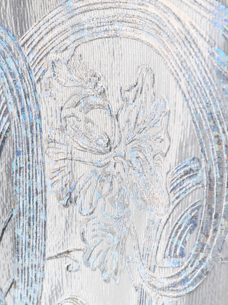 Printed Art Nouveau Mini Dress アールヌーヴォー プリント ミニドレス