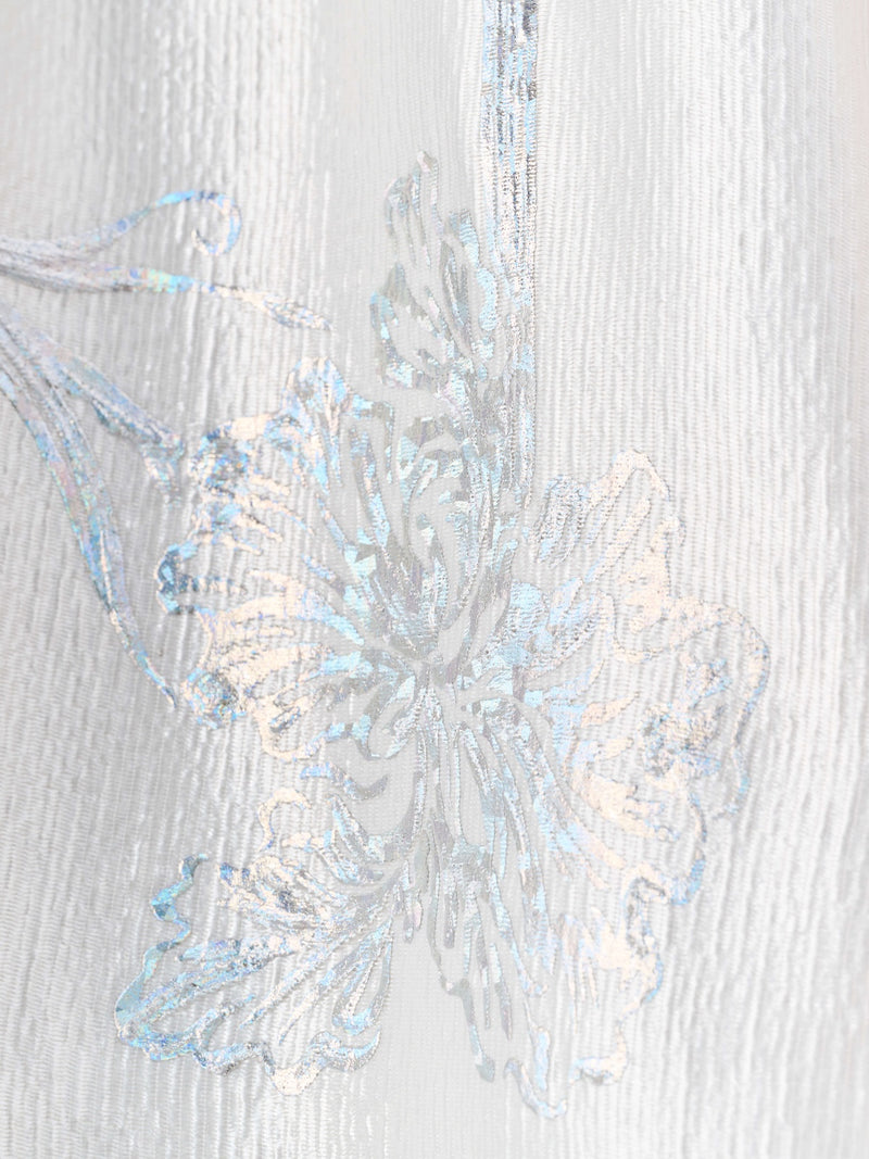 Printed Art Nouveau Mini Dress アールヌーヴォー プリント ミニドレス