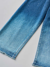 Midnight  Green Denim  Pants ミッドナイトグリーン デニム ワイドパンツ