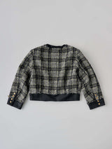 TWEED BOMBER JACKET  ツイードボンバージャケット ブルゾン