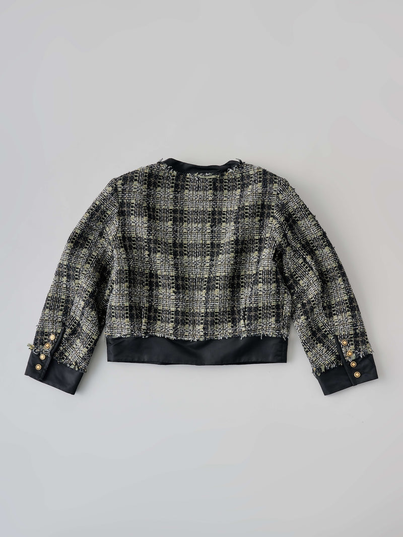 TWEED BOMBER JACKET  ツイードボンバージャケット ブルゾン