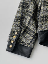 TWEED BOMBER JACKET  ツイードボンバージャケット ブルゾン