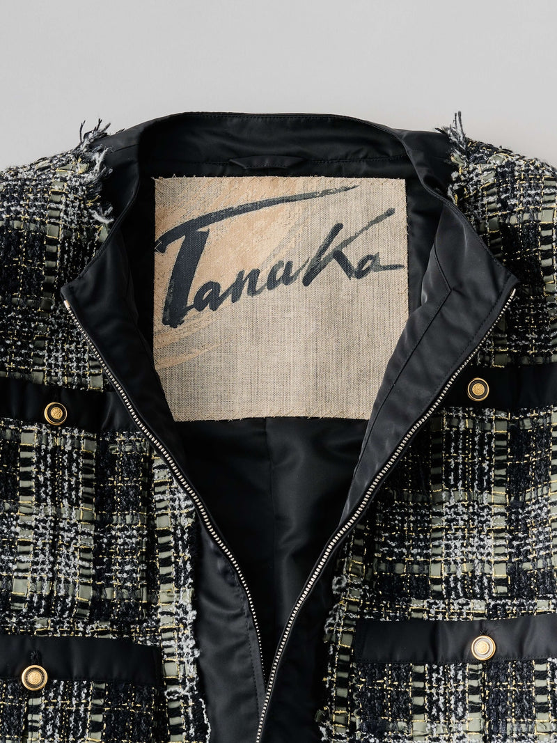 TWEED BOMBER JACKET  ツイードボンバージャケット ブルゾン