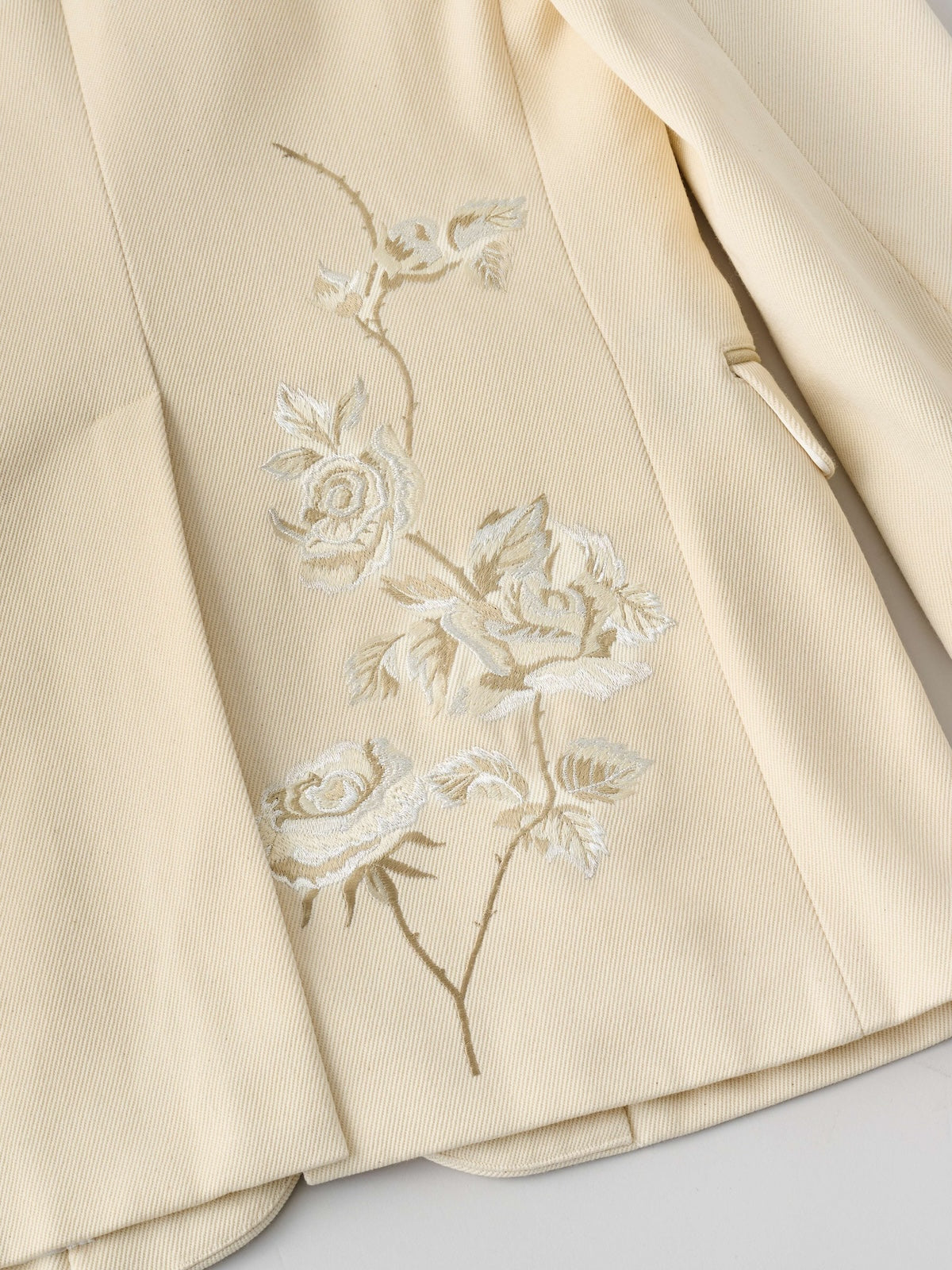 TANAKA（タナカ）｜SCULPTURE JACKET 刺繍スカルプチャージャケット