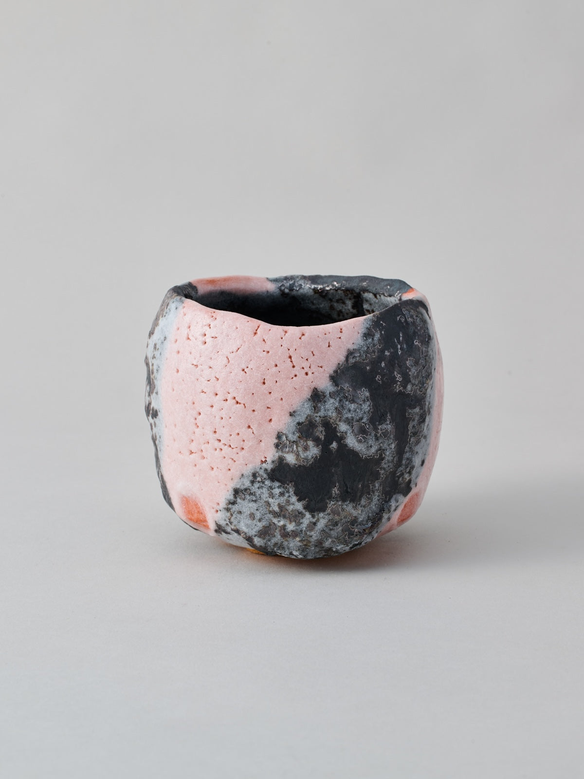 林友加 志野茶碗 A（ピンク濃グレー）木箱付き – Numero CLOSET