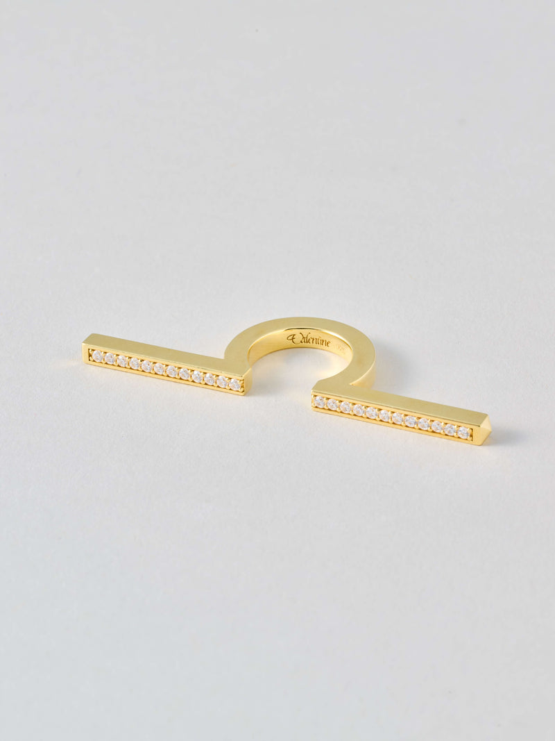 Studs Stick Ring スタッズスティックリング  Silver / Gold