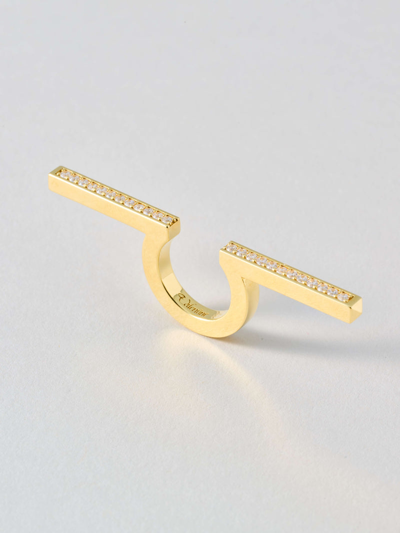 Studs Stick Ring スタッズスティックリング  Silver / Gold