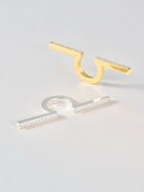 Studs Stick Ring スタッズスティックリング  Silver / Gold