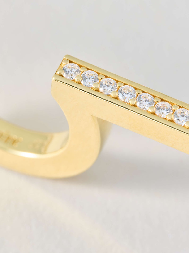 Studs Stick Ring スタッズスティックリング  Silver / Gold