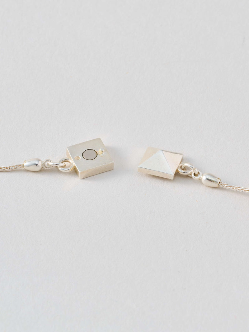 Long Pearl Chain Necklace  ロング パール チェーン ネックレス Silver/Gold