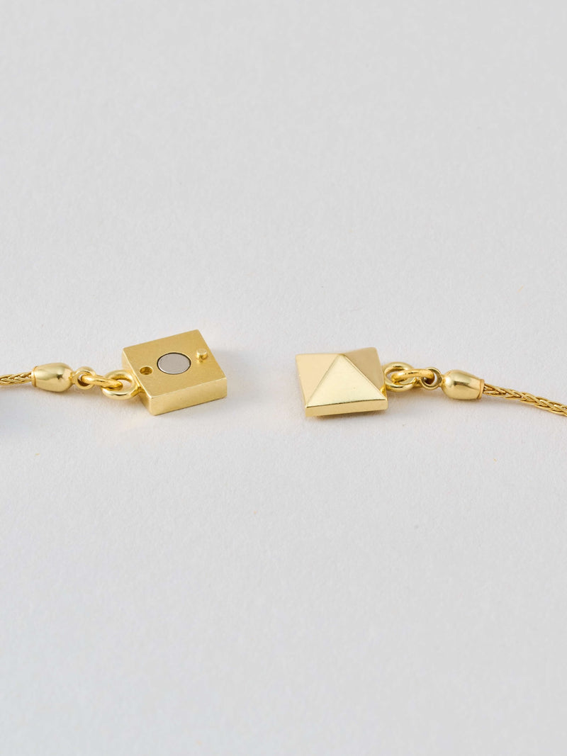 Long Pearl Chain Necklace  ロング パール チェーン ネックレス Silver/Gold