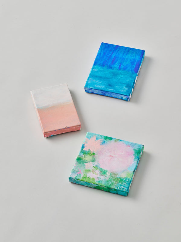 トリプティック Elua 2（祝福の雨／雨の後の光／花咲く 三連画）