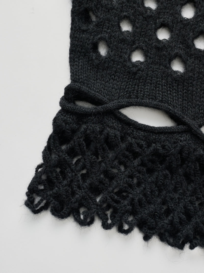 Cable&Dot Mohair Sweater  ケーブル＆ドットモヘアセーター