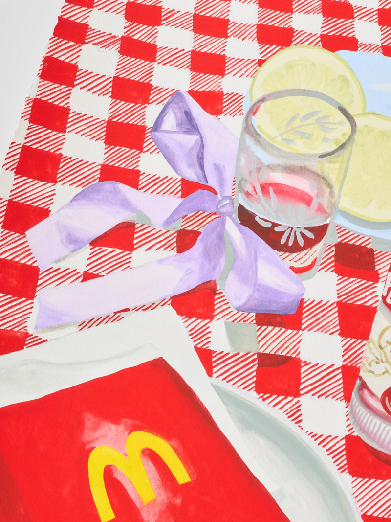 ELISA ALCALDE｜アート原画《sólo espero una tarde de lluvia/ ただ雨