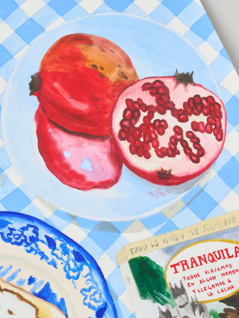 ELISA ALCALDE｜アート原画《el viaje mítico del héroe/ 英雄の神話的