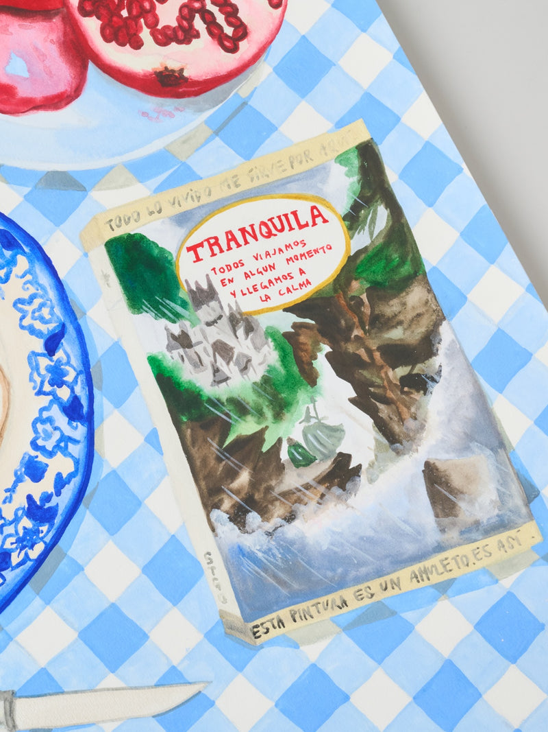 ELISA ALCALDE｜アート原画《el viaje mítico del héroe/ 英雄の神話的