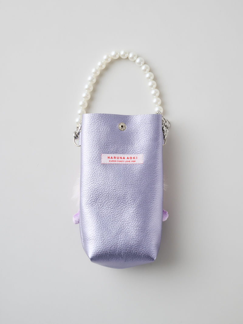 handmade ∞ skip ぱくぱくポシェット パープル SUPER A⁄B FANCY 
