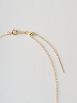 ムーンチェーン ダイヤモンド×マザーオブパール  14Kネックレス　