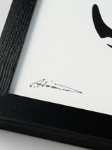 平野千明 カットアウト原画（額装付き）《WHITE BEAR》《CAT》《RABBIT》