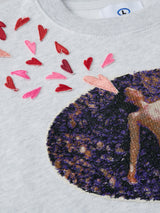 Ⓛ（エル） 刺繍スウェット《PLANET OF LOVE》