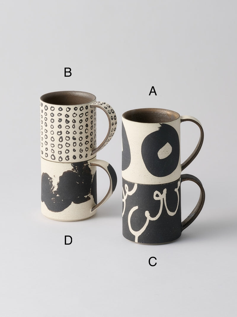 阿部有希 鉄絵 BIGマグカップ A / B – Numero CLOSET