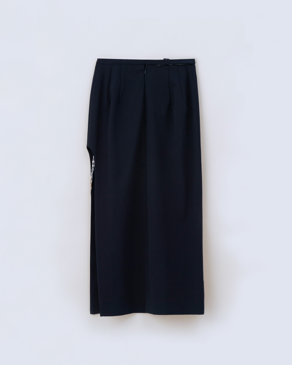 three long chain cut-out tight skirt – Numero CLOSET