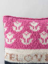 Handmade Knit Pillow Cushion ハンドメイドニット ピロークッション