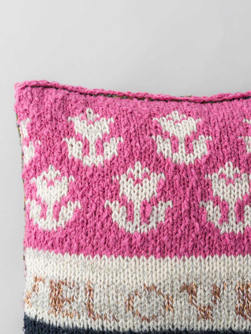 Handmade Knit Pillow Cushion ハンドメイドニット ピロークッション